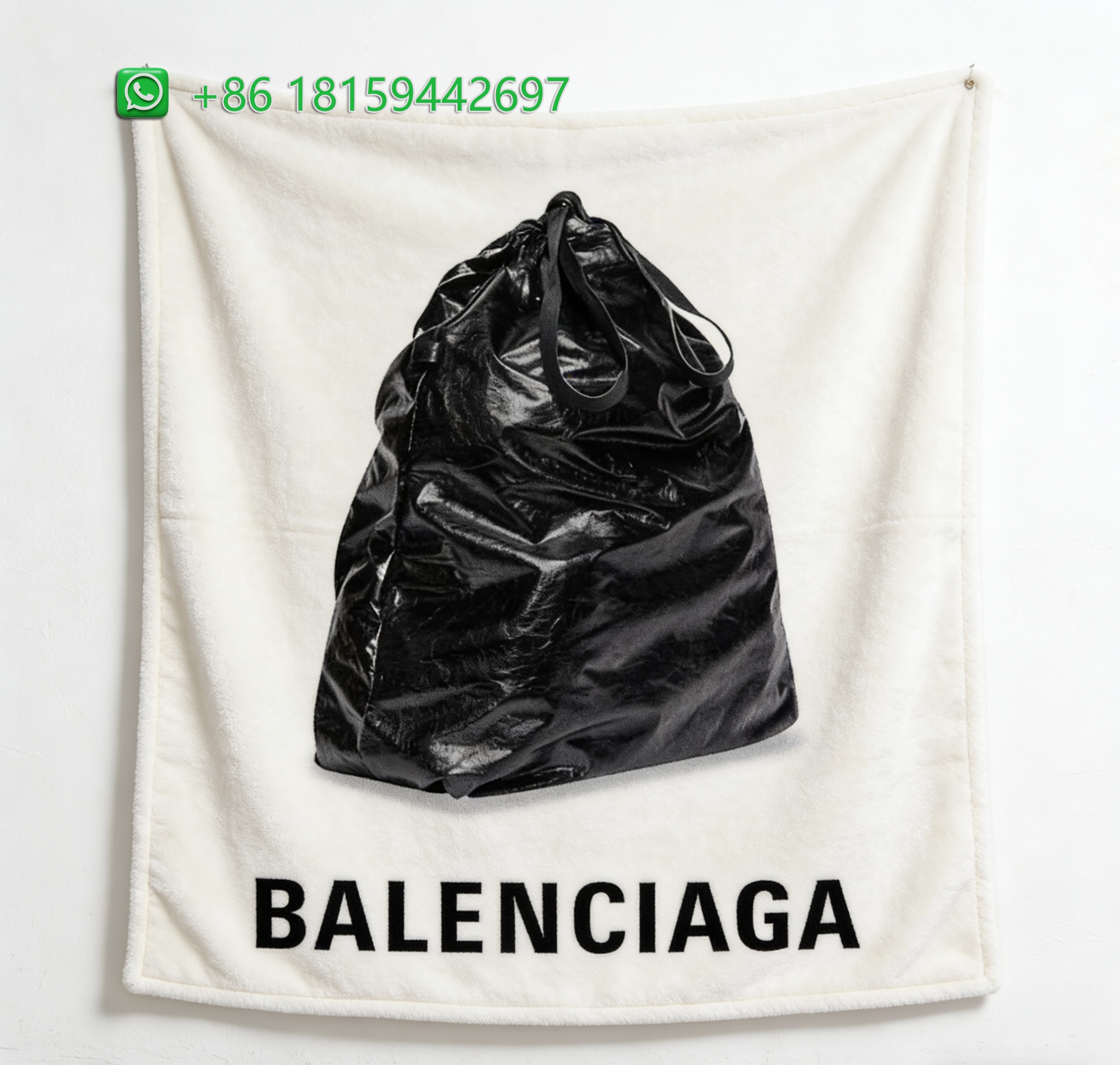 Balenciaga Throw Blankets
